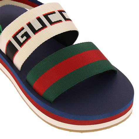 mens gucci web sandels white cheap|Gucci Men's Sandals .